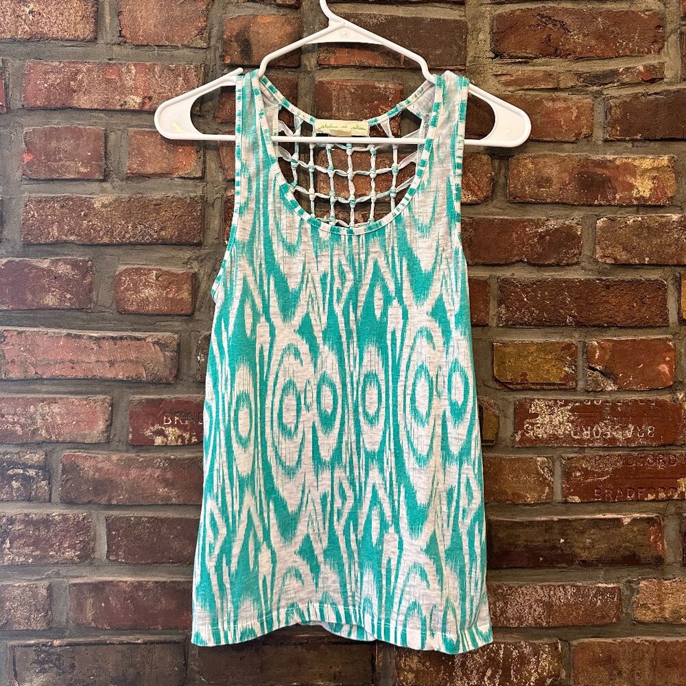 Staring At Stars tank with a cool strappy back, size S